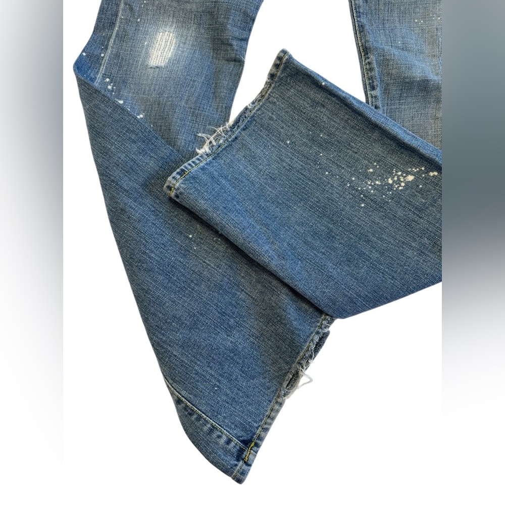 Paper denim & cloth jeans 28 boho retro vintage flare - Picture 7 of 16